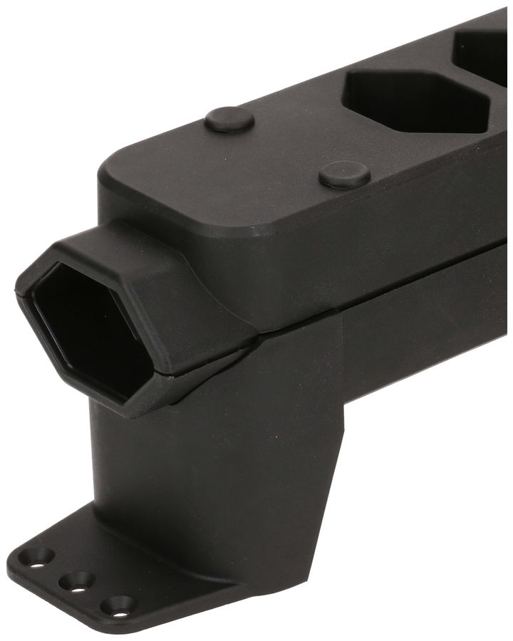 multiprise Swiss Line 5+1x type 13 noir 5m