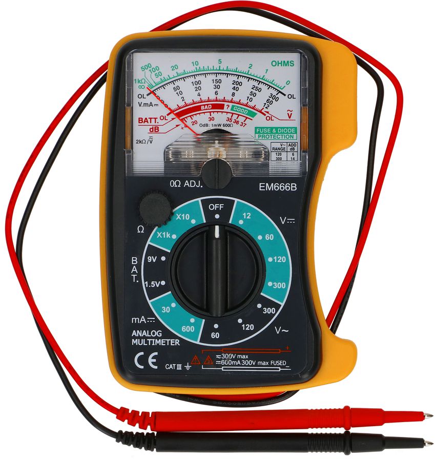 Analoges Multimeter Basis EM666B