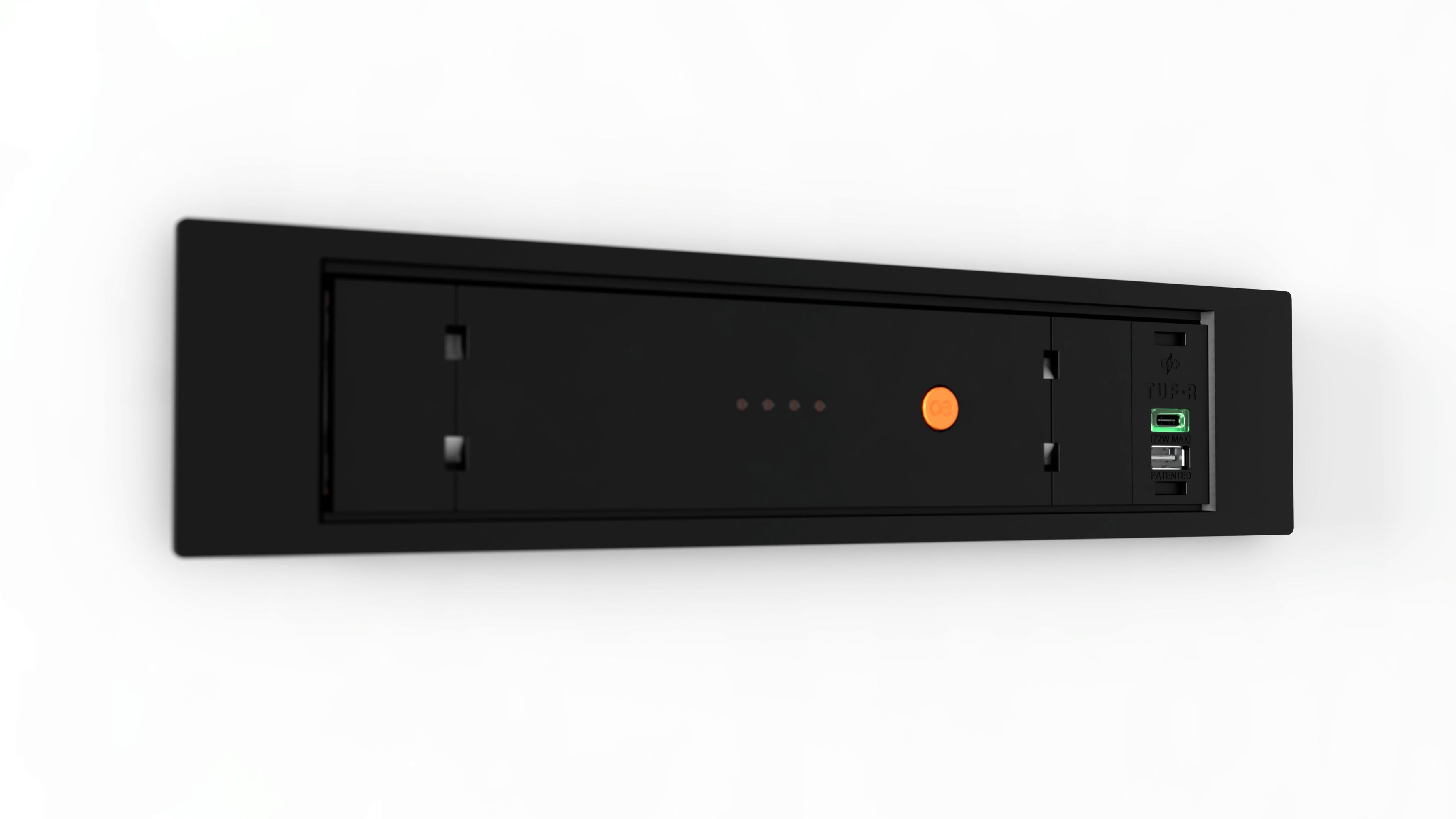 LIBERTY USB Charger QF05 TUF-R/HP avec USB-A/C 12/60W noir