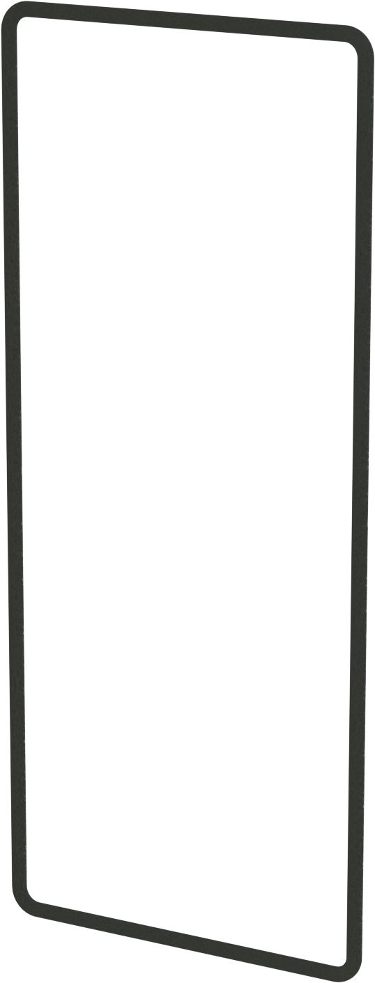 profilo decorativo dim.3x1 priamos nero