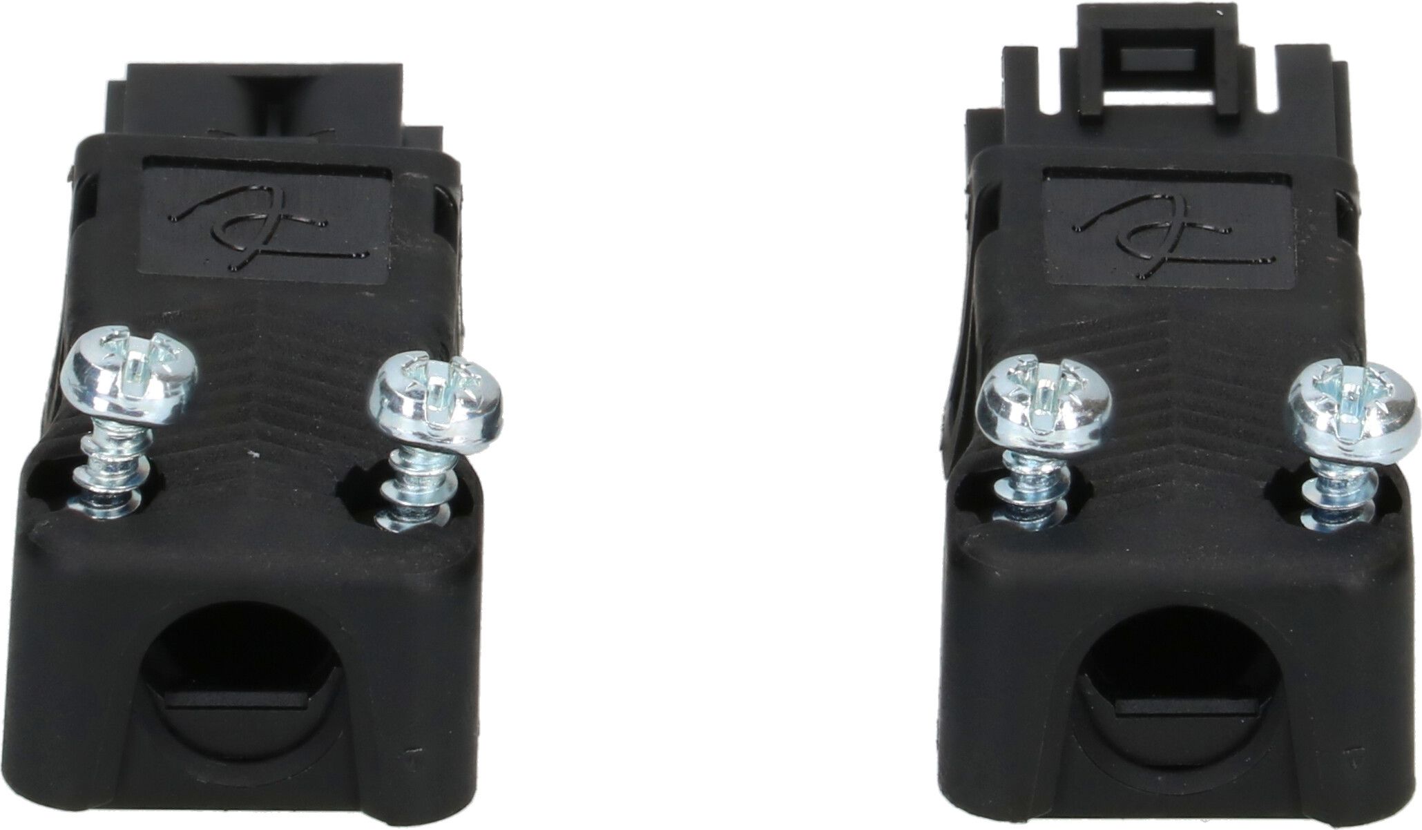 Stecker und Kupplung AC 164 flach 2-pol. 16A/250V IP20