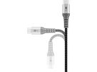 câble de recharge USB-C textile extra robuste 1.0m noir