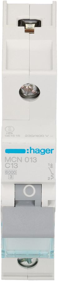 disjoncteur 1P C 13A 6kA