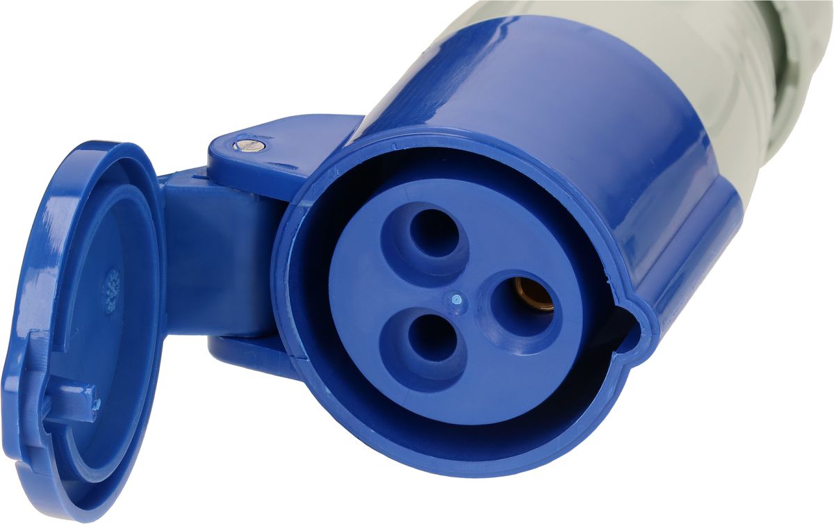 Rallonge CEE H07RN-F3G1.5 noir 7.5m 3-pôles