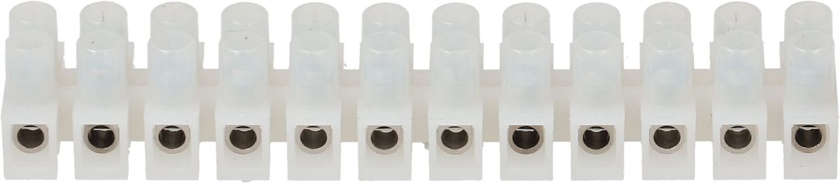Klemmleiste 230/12 DS 1-2.5mm2 12-polig natur Drahtschutz