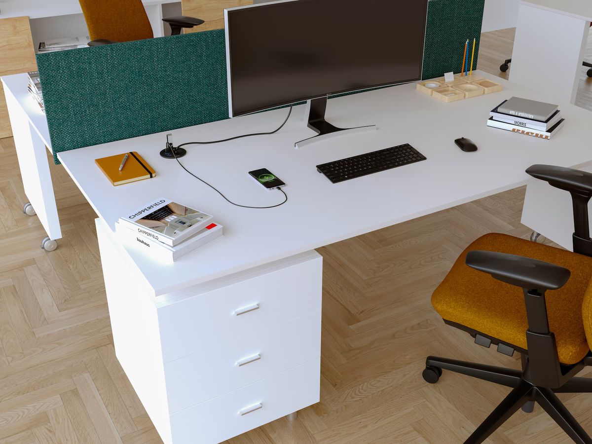 DIVUS bloc multiprise blanc 1x type 13 2x USB-C 1x USB C Data