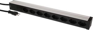 PDU 19 pouce 8x type 13 90° noir 1U