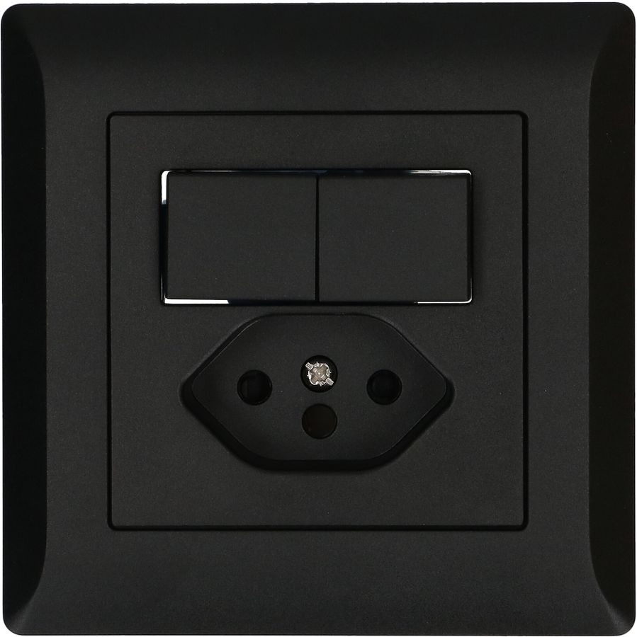 piccolo combinazione schema 3+3 / tipo 13 INC Kallysto nero