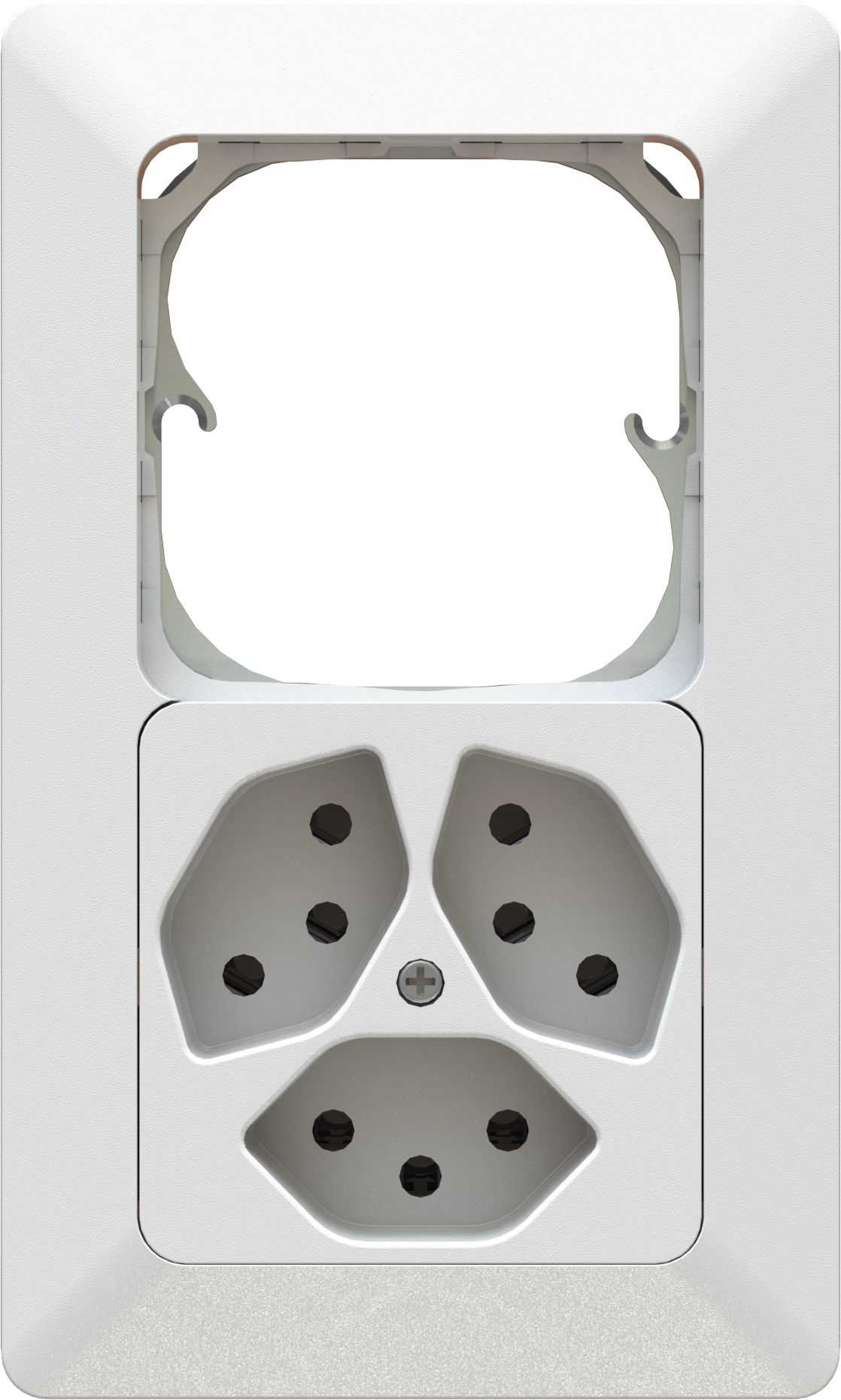 combinaison vide / 3x type 13 ta.2x1 ENC priamos blanc