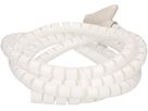 tube spirale D=20mm blanc L=3m
