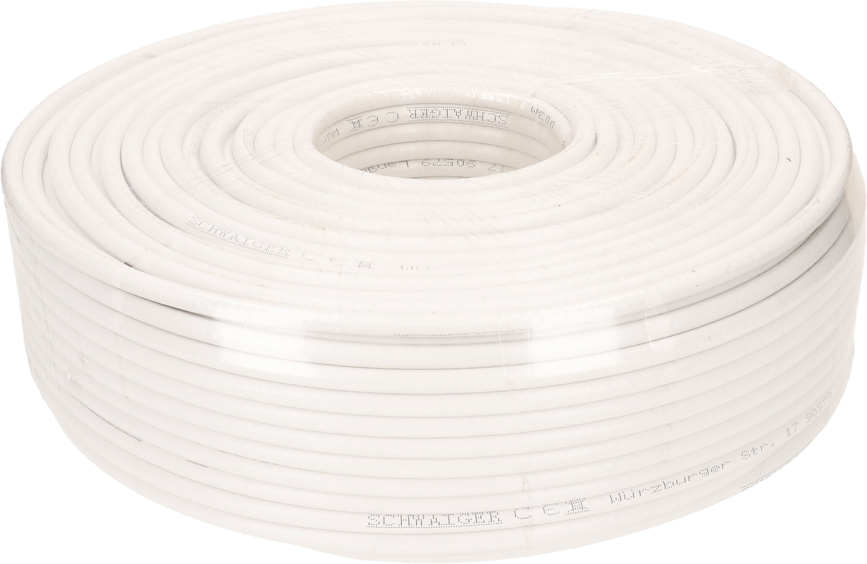 SAT-Koaxialkabel weiss