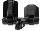 multi adaptateur clip-clap 2x type 13 3 pôles noir BS