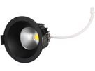 spot encastré à LED ATMO Ø68 noir 3000K 700lm 36°