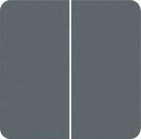 interrupteur/bouton-pou. double plaque frontale priamos ant