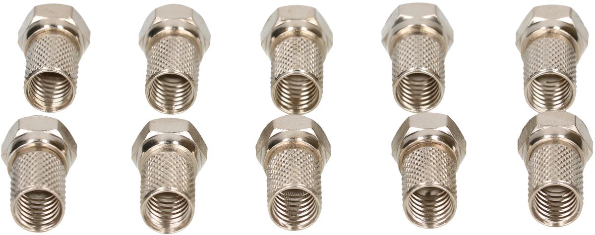 fiche F à visser D=7mm 10 pièces