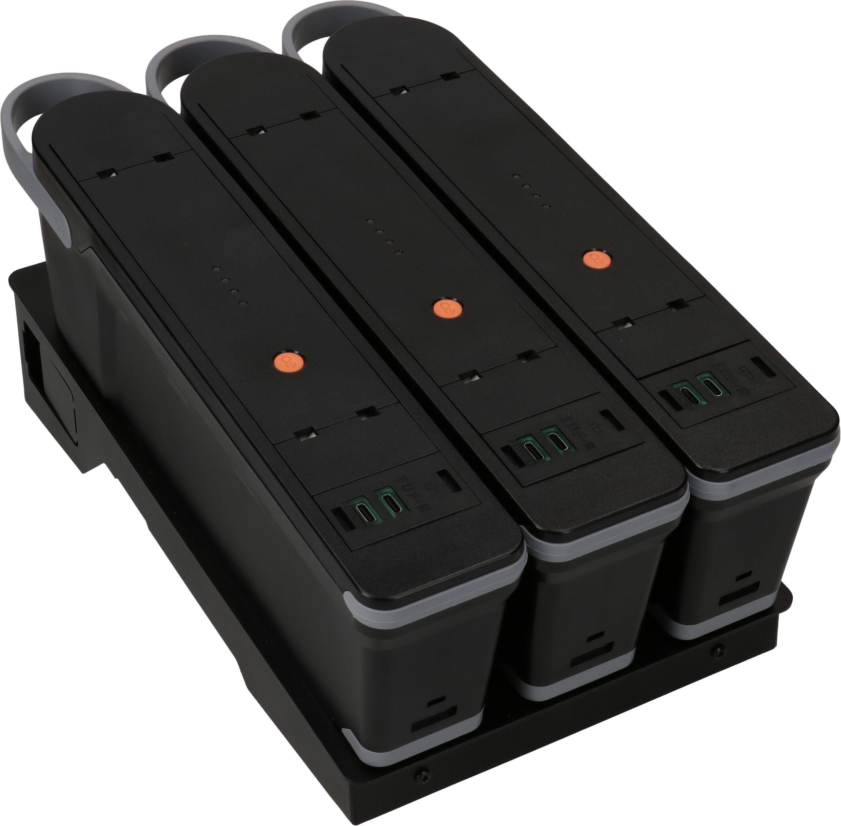 LIBERTY QIKPAC Bundle nr Charger Base + 3 piles avec 2x USB-C 75W