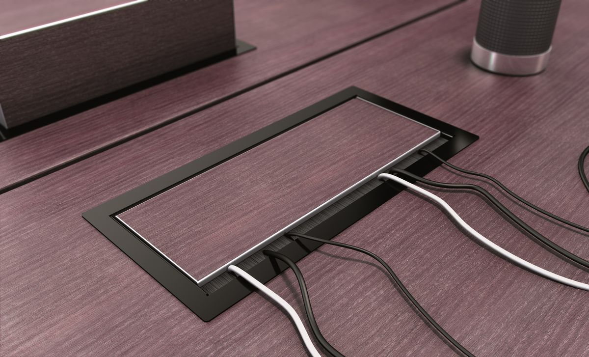 CAP PLUS cadre agencé noir M 4 fois