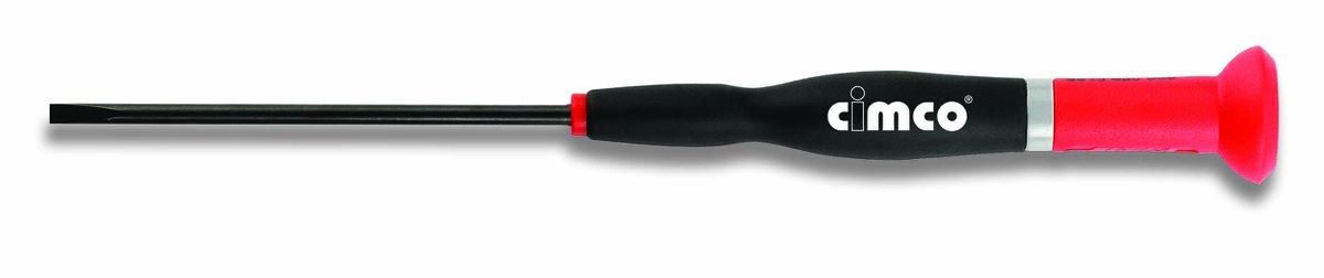 Tournevis de précision pour vis à fente blanc 2.0x0.4x60mm