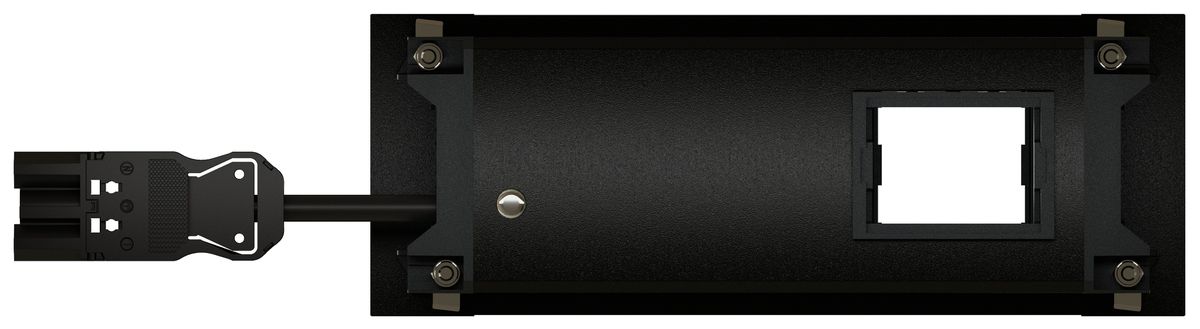 INTRO2.0 bloc multiprise noir 1x type 13 1x USB-A/C 1x vide