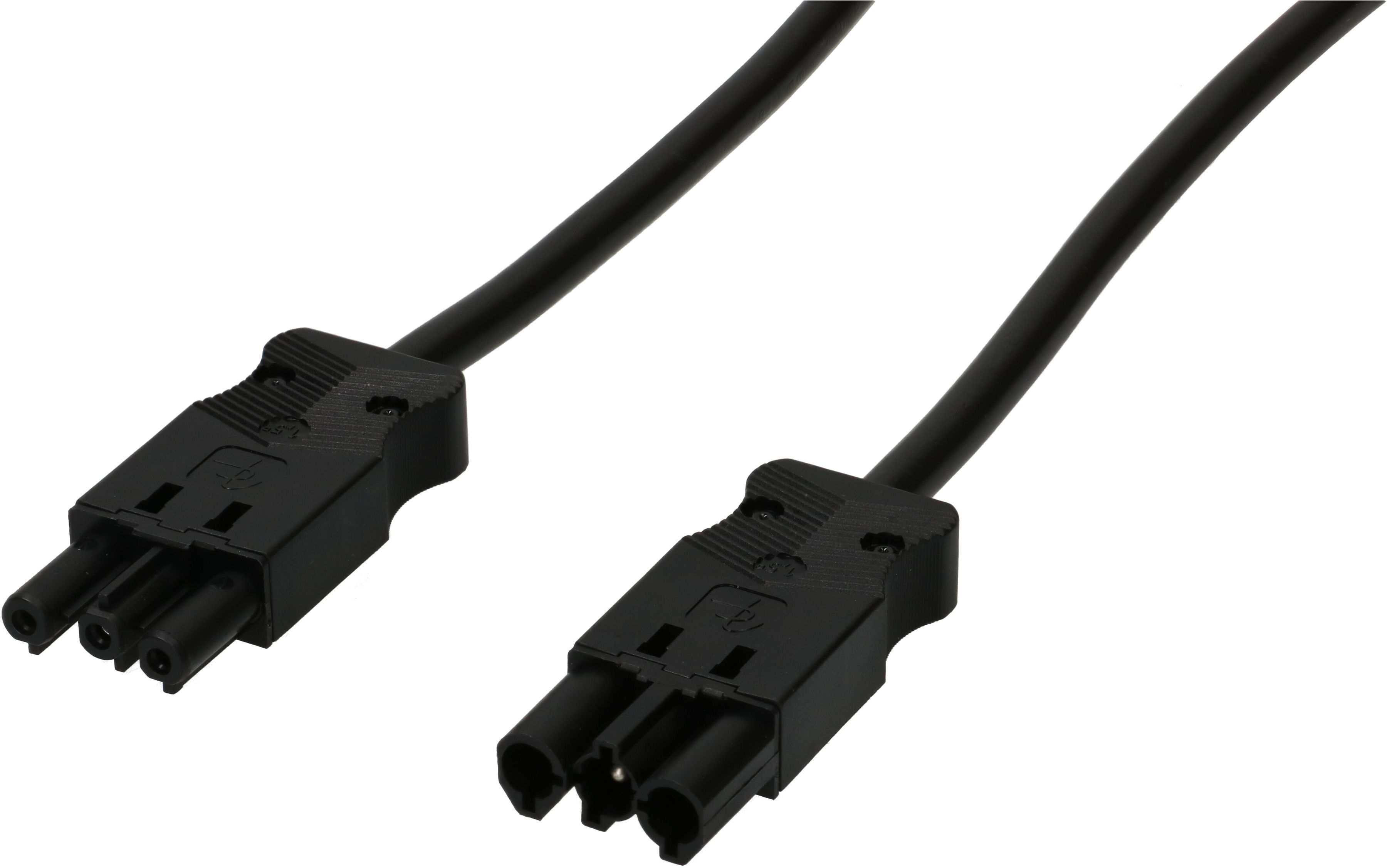 Rallonge TD AC 166 H05VV-F3G1.5 0.8m noir