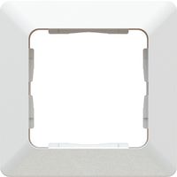 cadre de recouvrement ta.1x1 ENC +profil décoratif priamos blanc