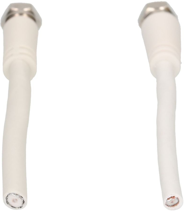 câble de raccordement SAT 75dB 1.5m blanc