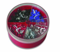Assort. cosses tubu. à sertir 0.5-0.75-1-1.5-2.5mm² couleurs DIN