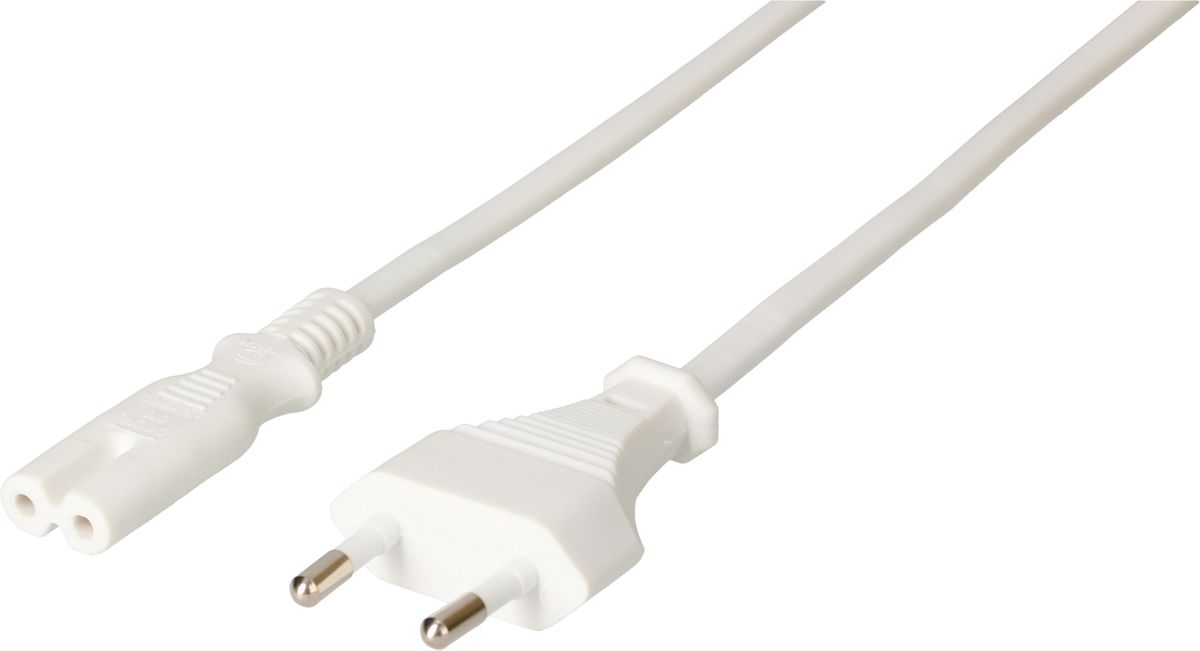 câble d'appareil TDLF H03VVH2-F2X0.75 1.8m blanc type 26/C7