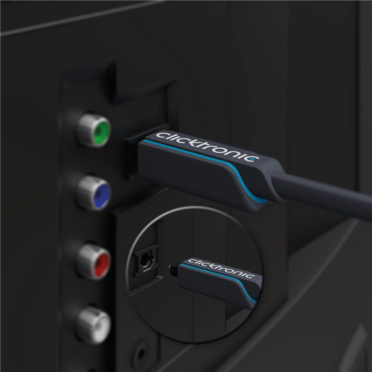 câble opto digital fiche Toslink 1m