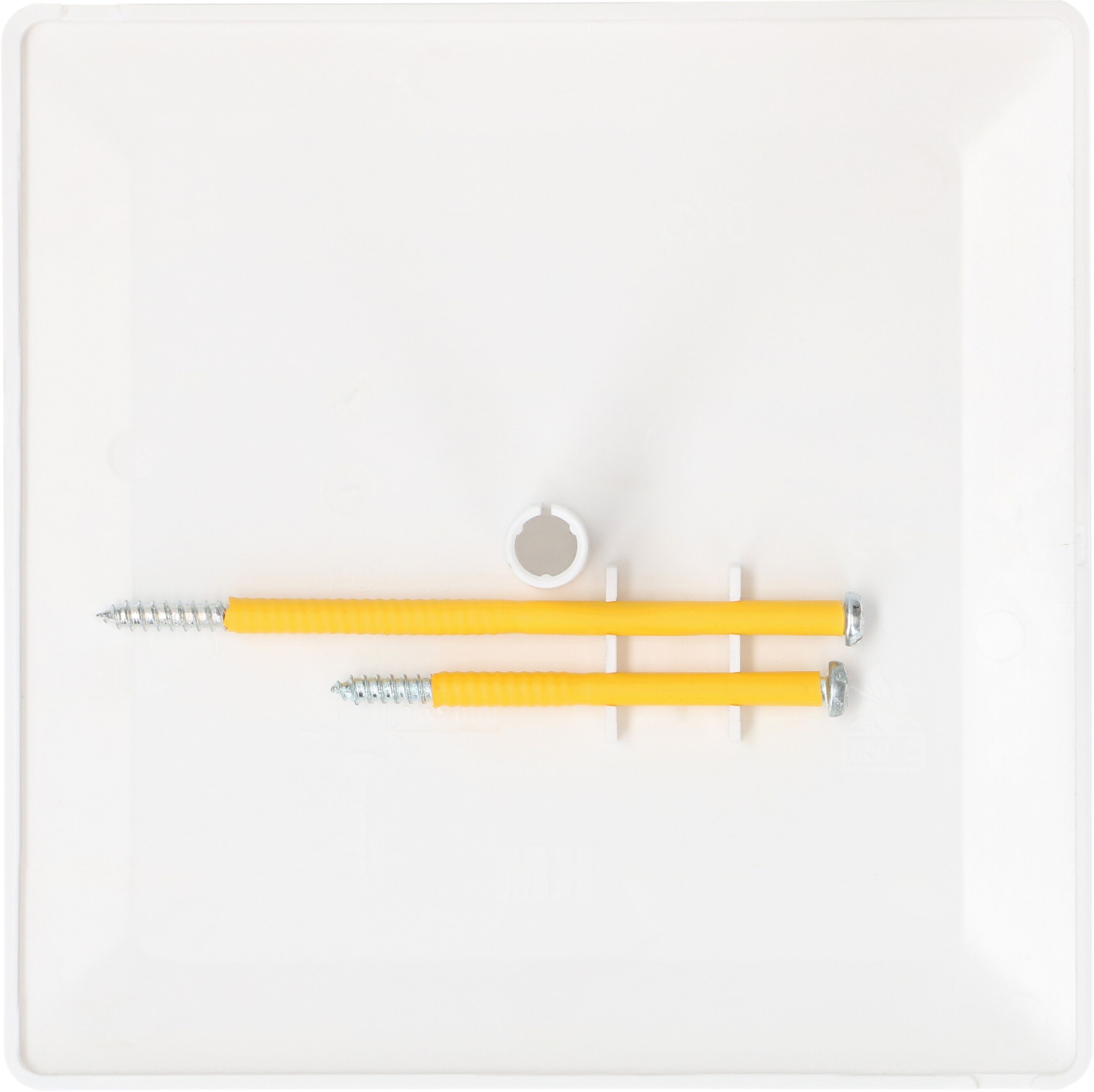 coperchio a innesto priamos Design 130x130mm bianco