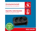 multi adaptateur ADAPT 2x type 13 noir rotatif interr. Green+Fair