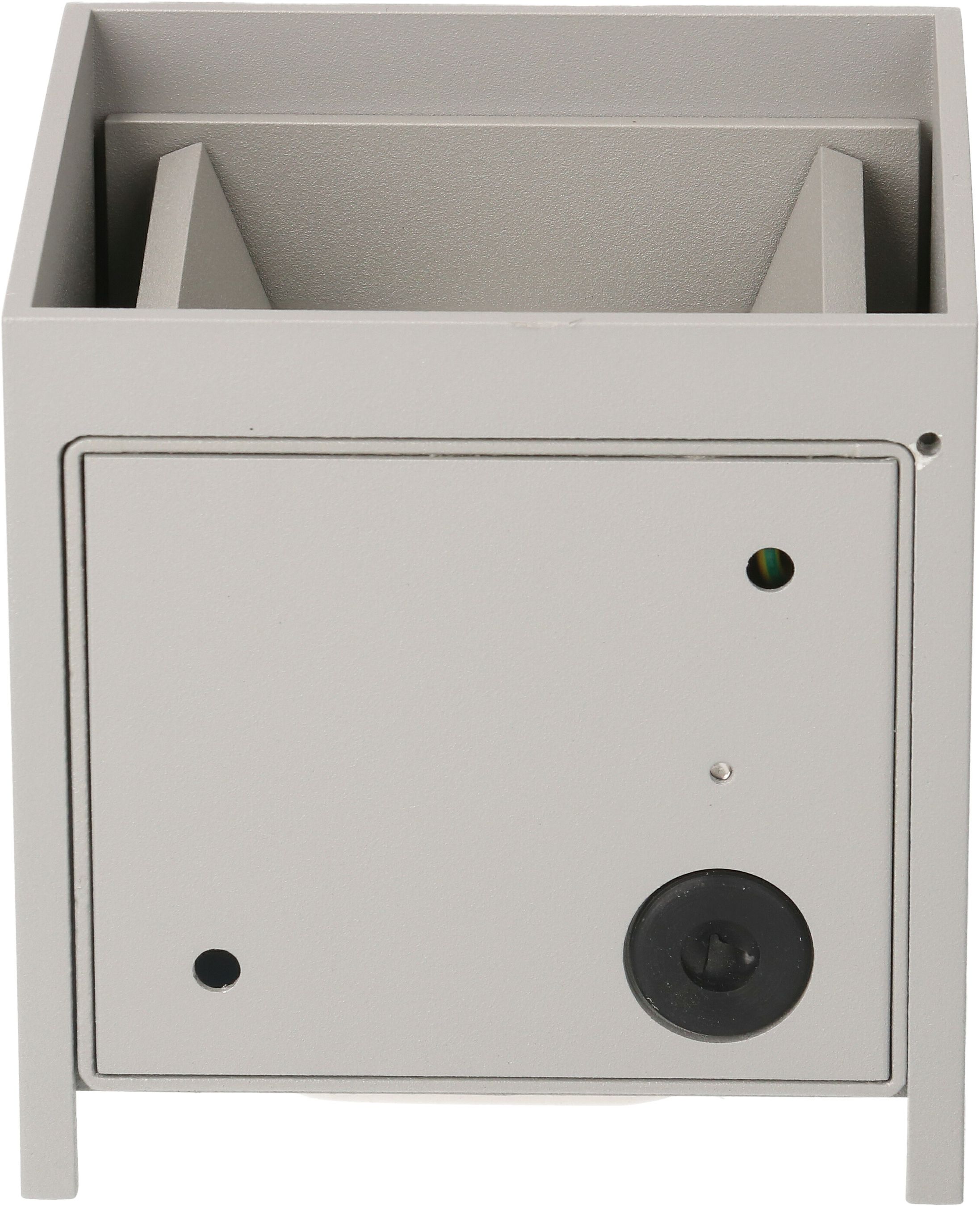 Applique murale à LED BIG-BOX gris alu RAL9006