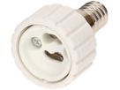 douille d'adaptateur de E14 à GU10 blanc
