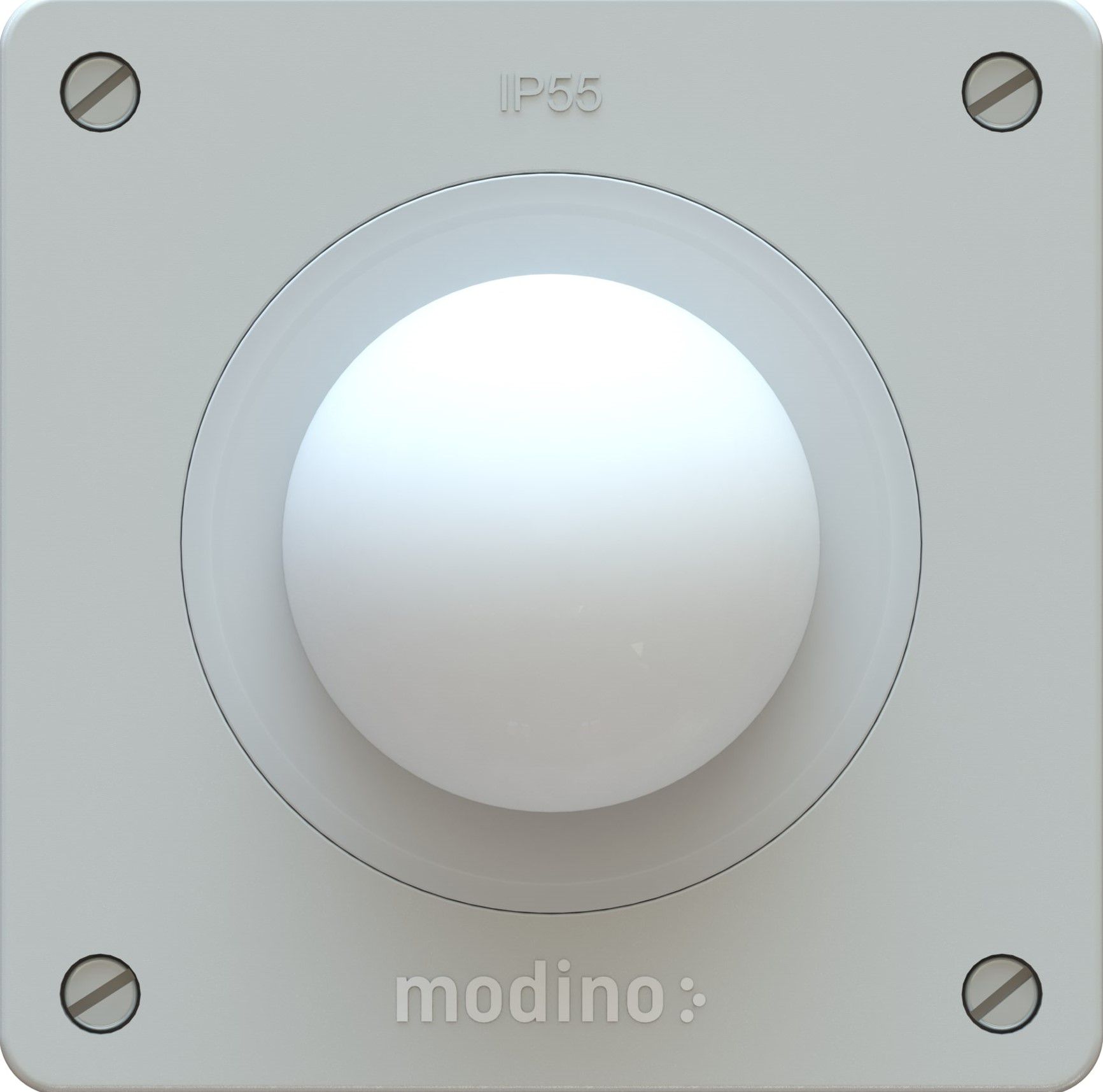 cadre pour Swisslux détecteur de mouvement 180° exo gris clair