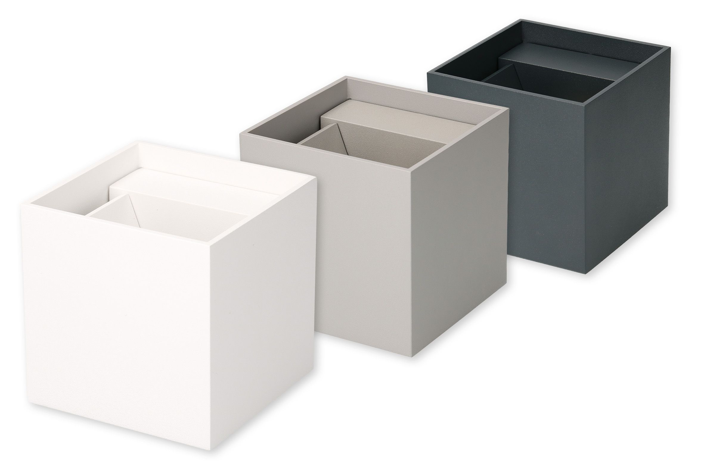 Applique murale à LED BIG-BOX blanc mat RAL9003