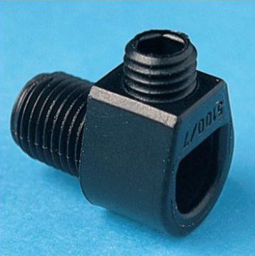 serre-câble mâle M10x1 L=8mm / vis sans tête M7x1 PA noir