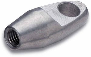 Ampoule initiale alu 25mm dia. L: 60mm filetage intérieur M12