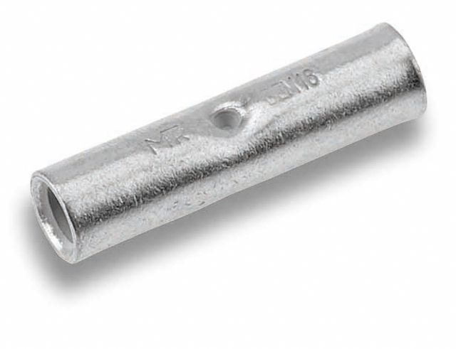 Conn. bout à bout galvanisé. Tube E-Cu section cond.300mm²/102mm