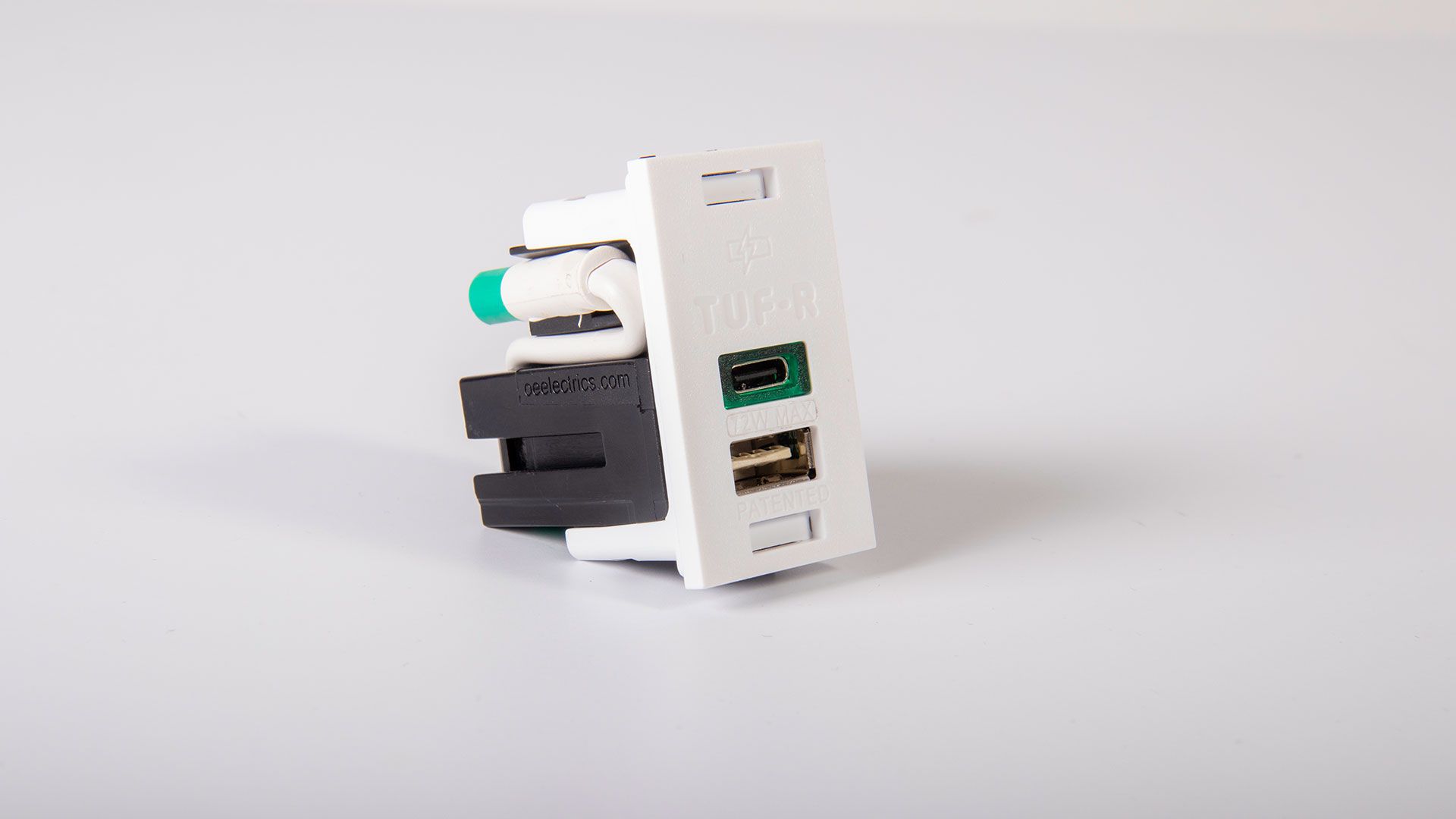 LIBERTY USB Charger QF05 TUF-R/HP avec USB-A/C 12/60W blanc