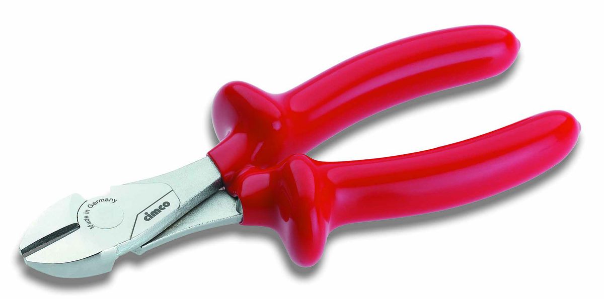 1000 V Pince coupante latérale DIN ISO5749 160mm fils doux+durs