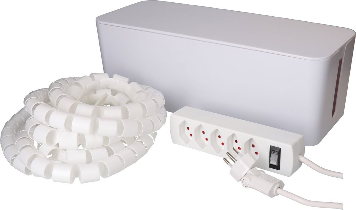 set gestion des câbles grand blanc