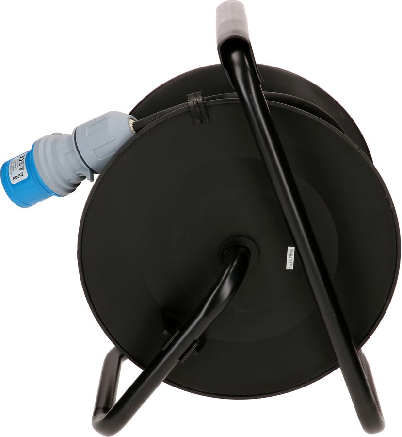 Kabelrolle 2x CEE 3-polig 1x Typ23 schwarz 30m IP44