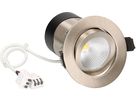 spot encastré à LED DISC 230 Ø68 nickel brossé 3000K 650lm 36°