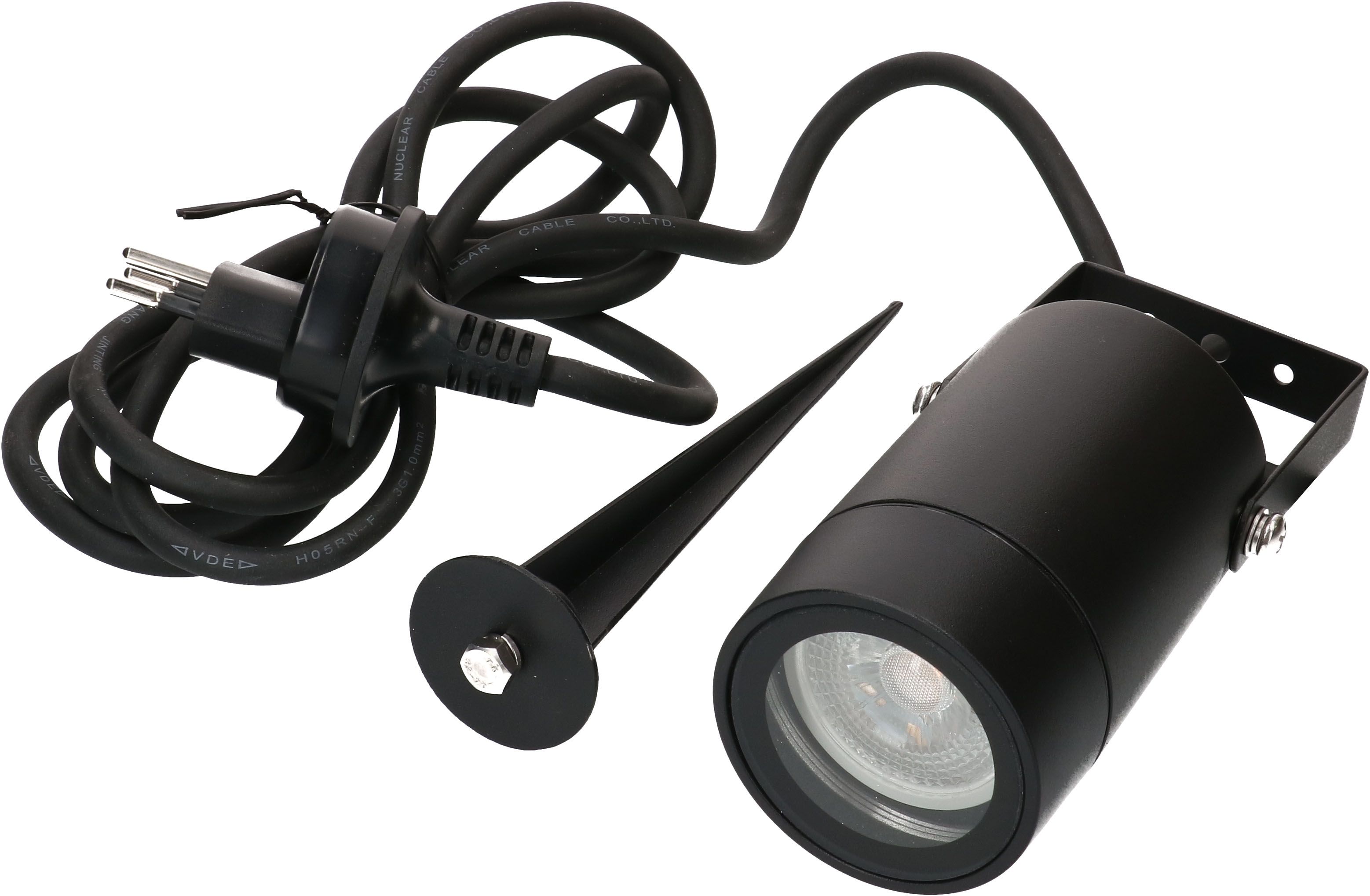 Gartenspot Marso / ALU schwarz IP65 / GU10 Fassung / Typ 13