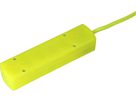 multiprise TEX 5x type 13 jaune fluorescent 2m