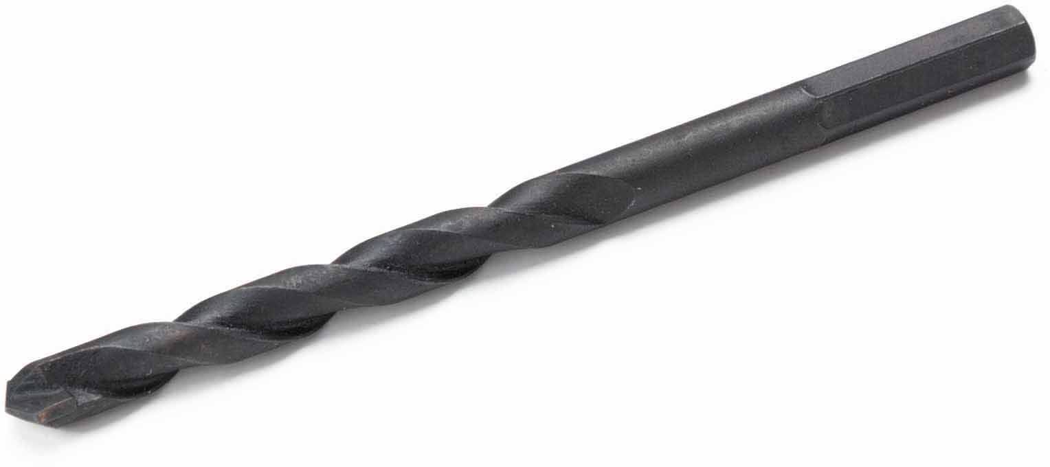 HSS-Führungsbohrer ø6.35mm L=70mm für Lochsägen 9.5mm Sechskant