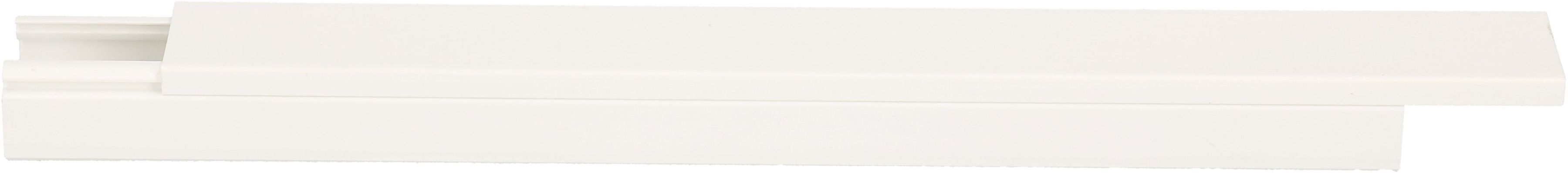 Goulotte 25x16mm blanc auto-adhésif 2m