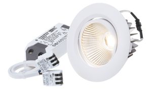 spot encastré à LED AXO Ø80 blanc 3000K 960lm 38°