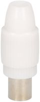 Prise IEC 75Ohm blanche