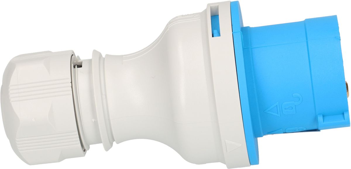 fiche CEE 2P+E 230V/16A bleu IP44